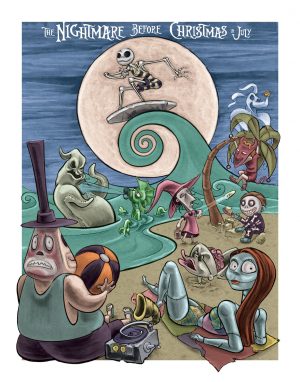 Nightmare Before Christmas in July with Border