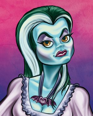 Lily Munster fanart illustration