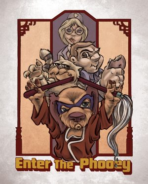 Enter the Phooey. Hong Kong Phooey mashup with Enter the Dragon Layout
